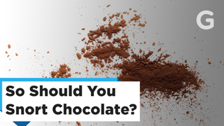 I Can't Believe We Have to Tell You Not to Snort Chocolate